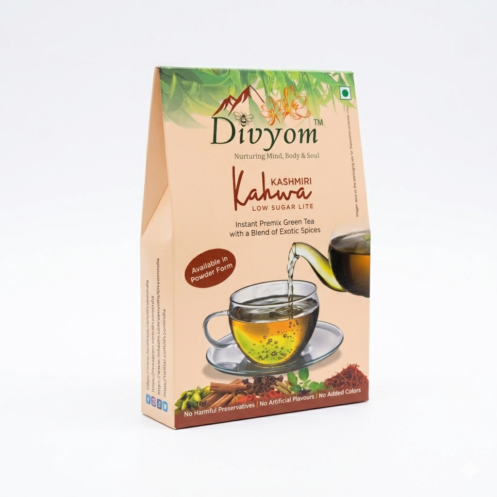 Kashmiri Kahwa (Low Sugar Lite)